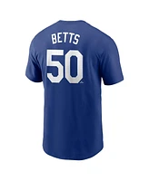 Nike Men's Mookie Betts Royal Los Angeles Dodgers 2025 Mlb World Tour: Tokyo Series Name Number T-Shirt