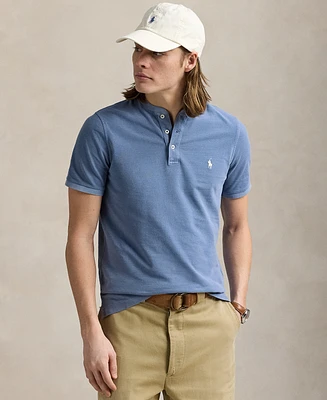 Polo Ralph Lauren Men's Cotton Pique Henley Shirt