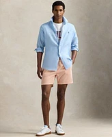 Polo Ralph Lauren Mens Linen Shirt Madras Logo Jersey T Shirt Swim Trunks Leather Sneakers