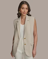 Donna Karan New York Women's Two-Button Vest