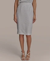 Donna Karan New York Women's Sequined Pencil Skirt