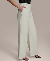 Donna Karan New York Women's Pleated Wide-Leg Pants