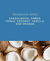 Aromatique Sunkissed Sandalwood Printed Tin Candle with Lid, 4 oz.