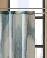 Ink+Ivy Alpine Chevron Stripe Cotton Shower Curtain, 72" x