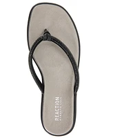 Kenneth Cole Reaction Women's Wynwood Crystal Strap Flat Sandals