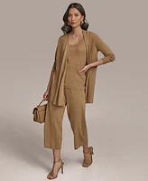 Donna Karan New York Women's Open-Front Cardigan Sweater