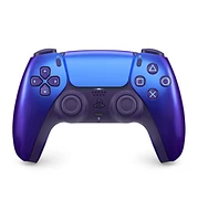 Sony Playstation 5 Pro Bundle with Extra Galactic Purple Controller, Plantronics Headset, Fps Grip Kit, Dual Charge Dock and MightySkins Decal Voucher