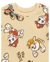 Paw Patrol Toddler Boys Waffle Knit T-Shirt and Shorts Outfit Set