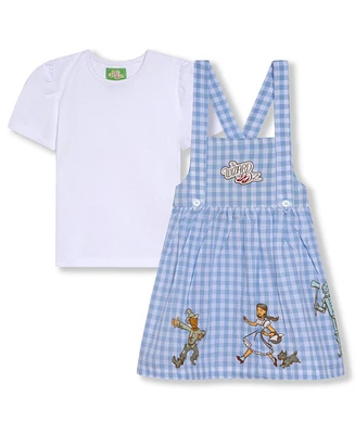 Wizard of Oz Girls Matching Family Bodysuit and Square Neck Dress Outfit Set