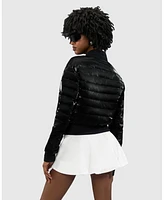 Alpenhaus Women's Cluza Reversable Quilted Bomber Jacket