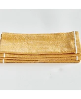 Saffron Dinner Napkins Set of 4
