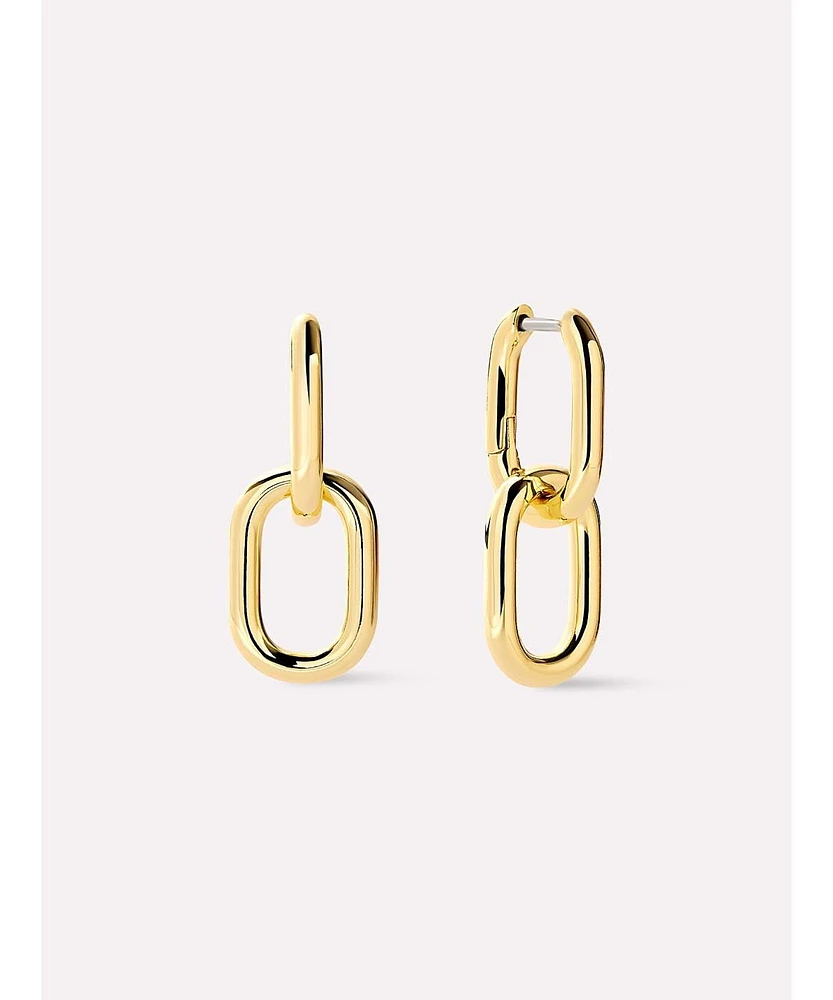 Ana Luisa - Gold Drop Earrings - Rox Mini Double