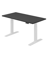 Flexispot E7-commercial W Electric Adjustable Standing Desk, Rectangular Chipboard Top