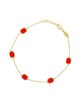 The Lovery Coral Icon Bracelet 14K Gold