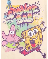 SpongeBob SquarePants Toddler Girls T-Shirt and French Terry Shorts Outfit Set