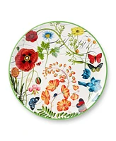 Certified International Greenhouse Dinner Plates, Set of 4