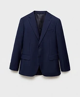 Mango Men's Slim-Fit Wool Blazer