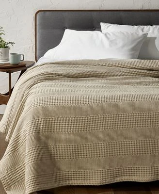 Oake Cotton Waffle Blanket Exclusively At Macys