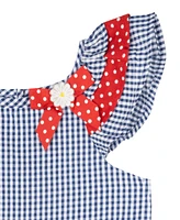 Rare Editions Toddler and Little Girls Lady Bug Seersucker Dress