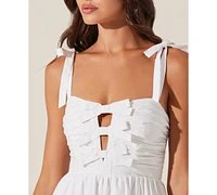 Astr the Label Women's Helia Cotton Midi Dress