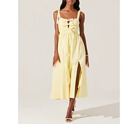 Astr the Label Women's Helia Cotton Midi Dress