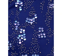 Adrianna by Papell Plus Scoop-Neck Beaded Mini Dress
