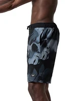 Speedo Men's Bondi Basin Abstract Print Drawstring 9" Boardshorts