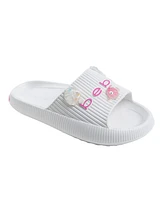 Bebe Little and Big Girls Stylish and Comfortable Summer with Sea Charms Slides