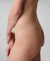 Calvin Klein Women's Invisibles Microfiber Stretch Thong Underwear D3428