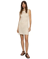 Sanctuary Women's Cotton Summer Shell Open-Stitch Dress