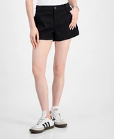 Madden Girl Juniors' High Rise Utility Shorts