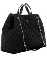 Guess Giully Large Two-in-One Quilted Tote Bag