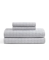 Tommy Hilfiger Printed Cotton Percale 4-Pc. Sheet Set, Full