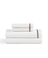 Tommy Hilfiger Printed 200 Thread Count Cotton Percale Sheet Set