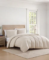 Tommy Hilfiger Monogram Matelasse 3-Pc. Duvet Cover Set