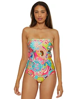 Trina Turk Women's Venus Banded Tankini Top