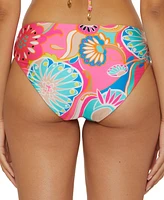 Trina Turk Women's Venus Reversible Hipster Bikini Bottoms
