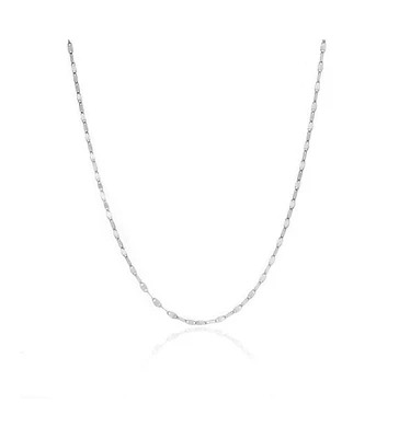 The Lovery Disco Link Chain Necklace 14K Gold inches