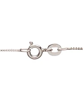 Baroque Cultured Freshwater Pearl (8x8-1/2mm) & Cubic Zirconia Pendant Necklace & Drop Earrings Set in Sterling Silver