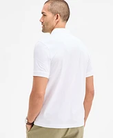 Club Room Men's Solid Jersey Polo with Pocket, Created for Macy's