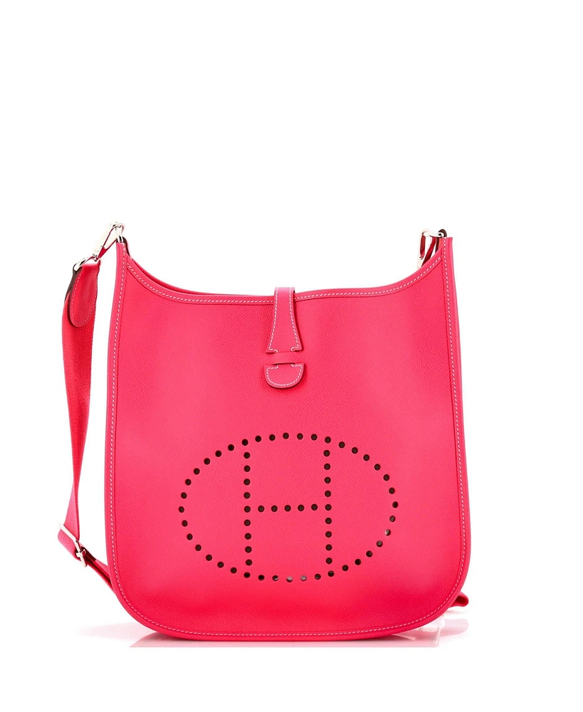 Pre-Owned Hermes Pm Evelyne Bag Gen Iii Epsom