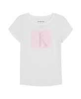 Calvin Klein Big Girls Classic Short Sleeve T-Shirt