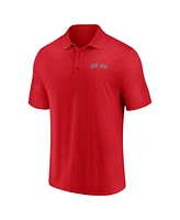 Fanatics Men's Red Boston Sox Component Polo Shirt