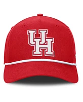 Fanatics Men's Red Houston Cougars Foul Ball Rope Adjustable Hat
