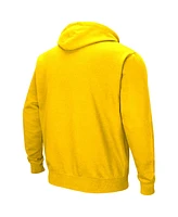 Colosseum Men's Yellow Wichita State Shockers Arch Logo 3.0 Pullover Hoodie