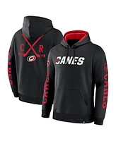 Fanatics Men's Black Carolina Hurricanes Big City Legacy Fleece Pullover Hoodie