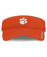 Nike Men's and Women's Orange Clemson Tigers 2025 Dugout Softball Ace Performance Adjustable Visor Hat