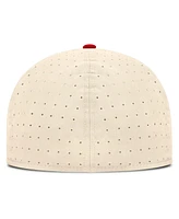 Nike Men's Natural Georgia Bulldogs On-Field Dugout True Performance Fitted Hat