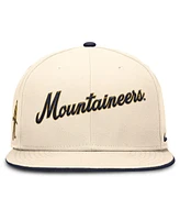 Nike Men's Natural West Virginia Mountaineers Primetime True Performance Fitted Hat