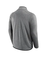 Fanatics Men's Black Colorado Buffaloes Mock Neck Half-Zip Pullover Jacket